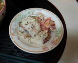 血管ダイエット食393(深川親子丼)作り方3写真