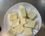 お一人様梅ウスタークリーム味豆腐野菜炒め作り方2写真
