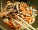 ▽鶏ごぼう炊き込みご飯△作り方5写真