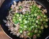 トロっと☆オクラと豚肉ぶっかけそうめん作り方3写真