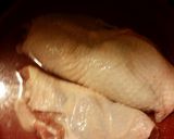 鶏もも肉で蒸し鶏 さっぱり塩コショウで作り方2写真