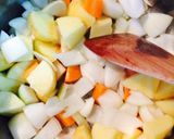 ☆きゅうりが決め手のポテトサラダカレー☆作り方4写真