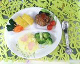 パパの誕生日に♪豆乳inハンバーグ♪作り方11写真