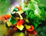 簡単♡夏野菜のグリルサラダ作り方4写真