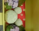 キャラ弁★カエルさんとアジサイ作り方7写真