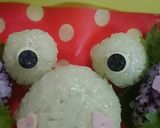 キャラ弁★カエルさんとアジサイ作り方8写真
