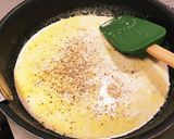 超簡単♪鶏肉♪アンチョビクリームソース作り方5写真