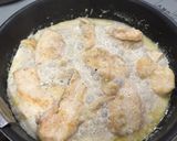 超簡単♪鶏肉♪アンチョビクリームソース作り方6写真