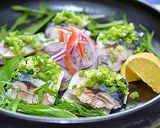 蒸しサバの白菜ボートのせ作り方6写真