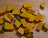 秋色野菜のパエリア風炊き込みご飯作り方3写真