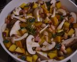 秋色野菜のパエリア風炊き込みご飯作り方11写真
