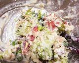 離乳食にも！カリとろお好み焼 卵不使用作り方3写真