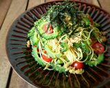 簡単♪ゴーヤとシーチキンのカレーサラスパ作り方5写真