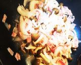 きのこクリームスパゲッティ作り方1写真