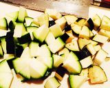 夏野菜の和風スパゲッティ作り方3写真