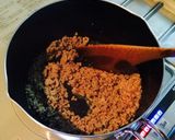 肉味噌豆腐〜青じその香りをのせて〜作り方2写真