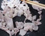 ししとうとキャベツのスタミナ丼！作り方4写真