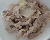 ししとうとキャベツのスタミナ丼！作り方5写真