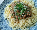 我が家の納豆スパゲティ作り方6写真