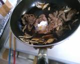 簡単！おかず　牛肉と　椎茸の　甘辛炒め！作り方5写真