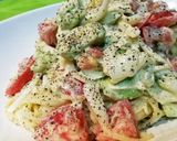 トマトとアボカドの冷製パスタ❕作り方9写真
