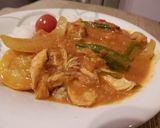 夏野菜とチキンの煮込みカレー作り方15写真