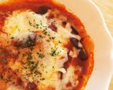 茄子の簡単ミートソースグラタン作り方4写真