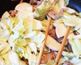 ミルクと胡麻のあん焼きそば作り方3写真