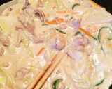 ミルクと胡麻のあん焼きそば作り方7写真