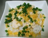 火を使わずに簡単ごはん！たぬき豆腐丼作り方5写真
