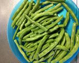 シャキシャキいんげんのニンニク炒め作り方1写真