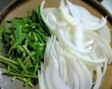 玉ねぎニラ卵とじ♪煮こごりコラーゲンと☆作り方1写真