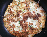 もやしと豆腐のもちもち焼き作り方4写真