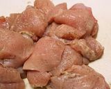 簡単☆安い☆美味しい鶏胸肉のバジル焼き。作り方2写真