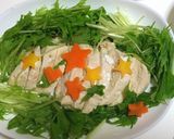 簡単すぎ時短♫さっぱり鶏胸肉の酒蒸し♫作り方4写真