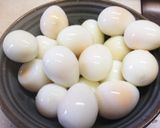 とり手羽先とうずらの卵の煮物作り方2写真