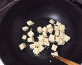 糖質制限♪包丁不要♪和洋中な豆腐の卵とじ作り方1写真