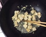糖質制限♪包丁不要♪和洋中な豆腐の卵とじ作り方2写真