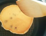 朝食に✾おやつに✾ブルーベリーパンケーキ作り方6写真
