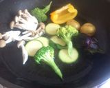 夏野菜たっぷり！ひき肉のスープカレー作り方4写真
