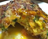 ニラ1束！とりつくね風ハンバーグ作り方8写真