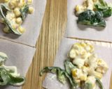 とうもろこしとピーマンのかき揚げ作り方2写真