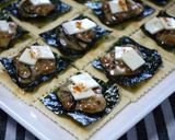 痛風悪玉cho対策！旨辛納豆カナッペ作り方1写真