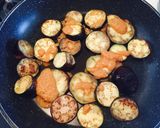 茄子好きのための！厚切り茄子の甘味噌和え作り方3写真