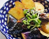 揚げ茄子とさつまいも ■ピリ辛中華ダレ■作り方7写真