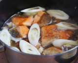 鮭・きのこ・根菜の◆和風ごま味噌スープ◆作り方6写真