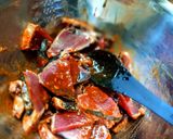 カツオユッケっていうか辛味噌󠄀あえ？作り方3写真