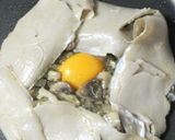 そば粉のガレットきのこのワイン煮込み添え作り方20写真