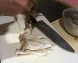 豆苗炒め作り方3写真