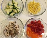 キヌアと夏野菜のスープリゾット作り方2写真